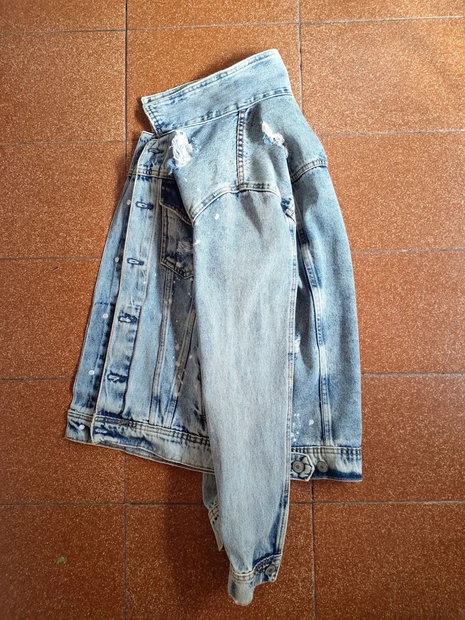 Jaqueta Jeans Destroyed Renner - Foto 3
