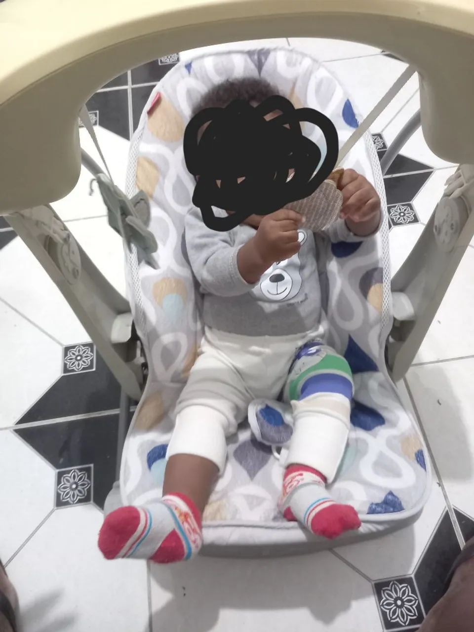 Cadeira de balanço para bebê  - Foto 4