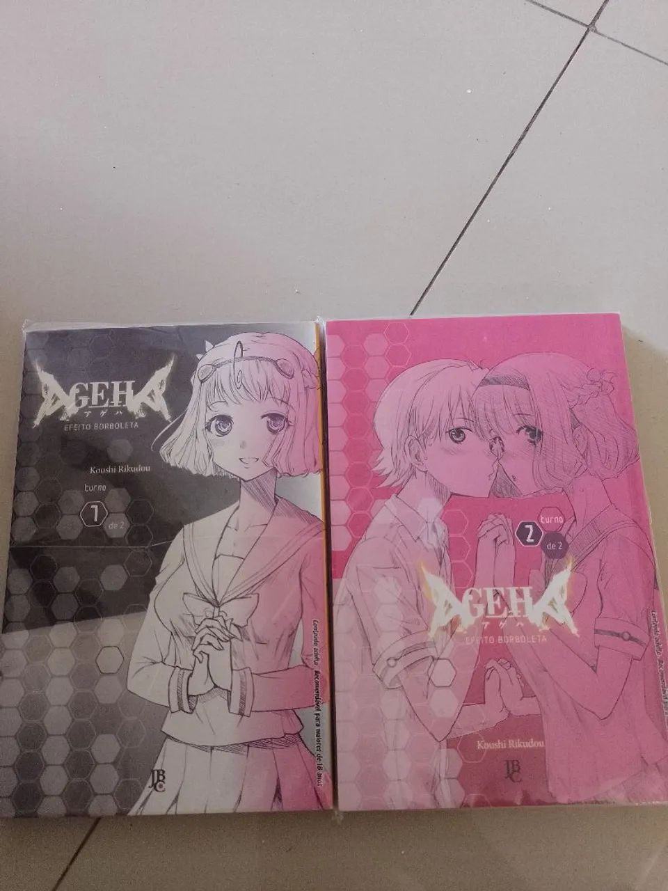 Mangá ageha 1 e 2 (completo)
