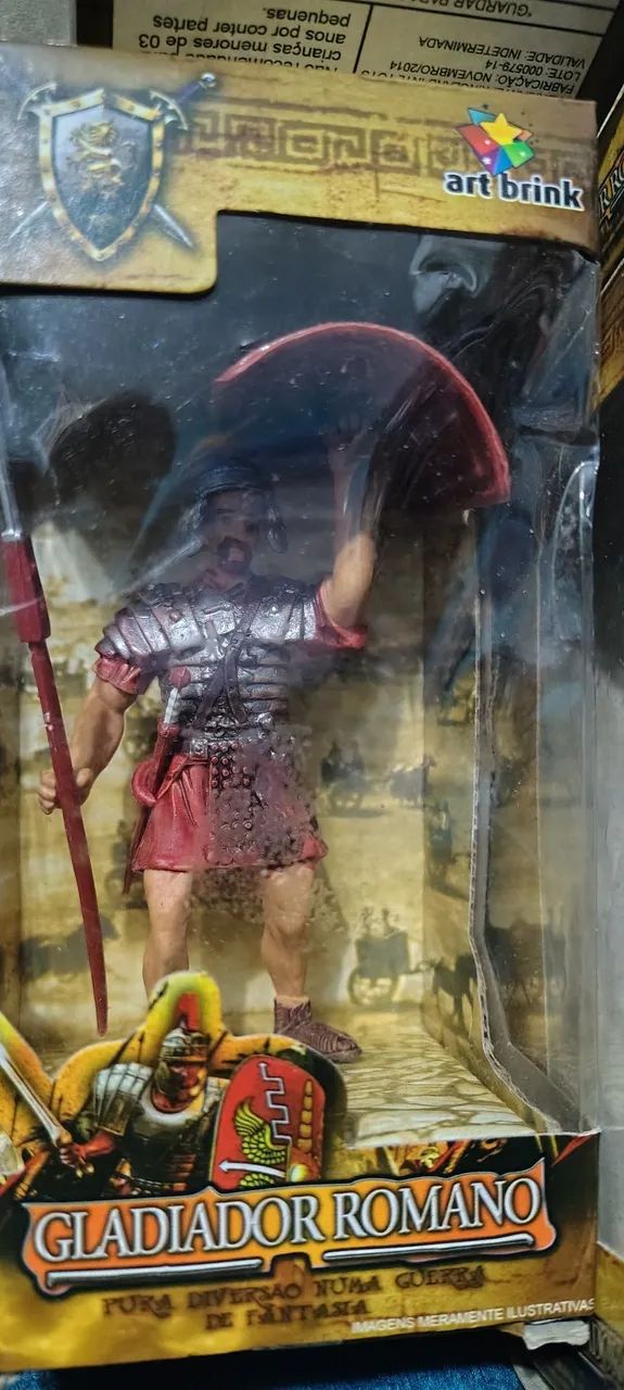 7 bonecos gladiadores romanos  - Foto 2