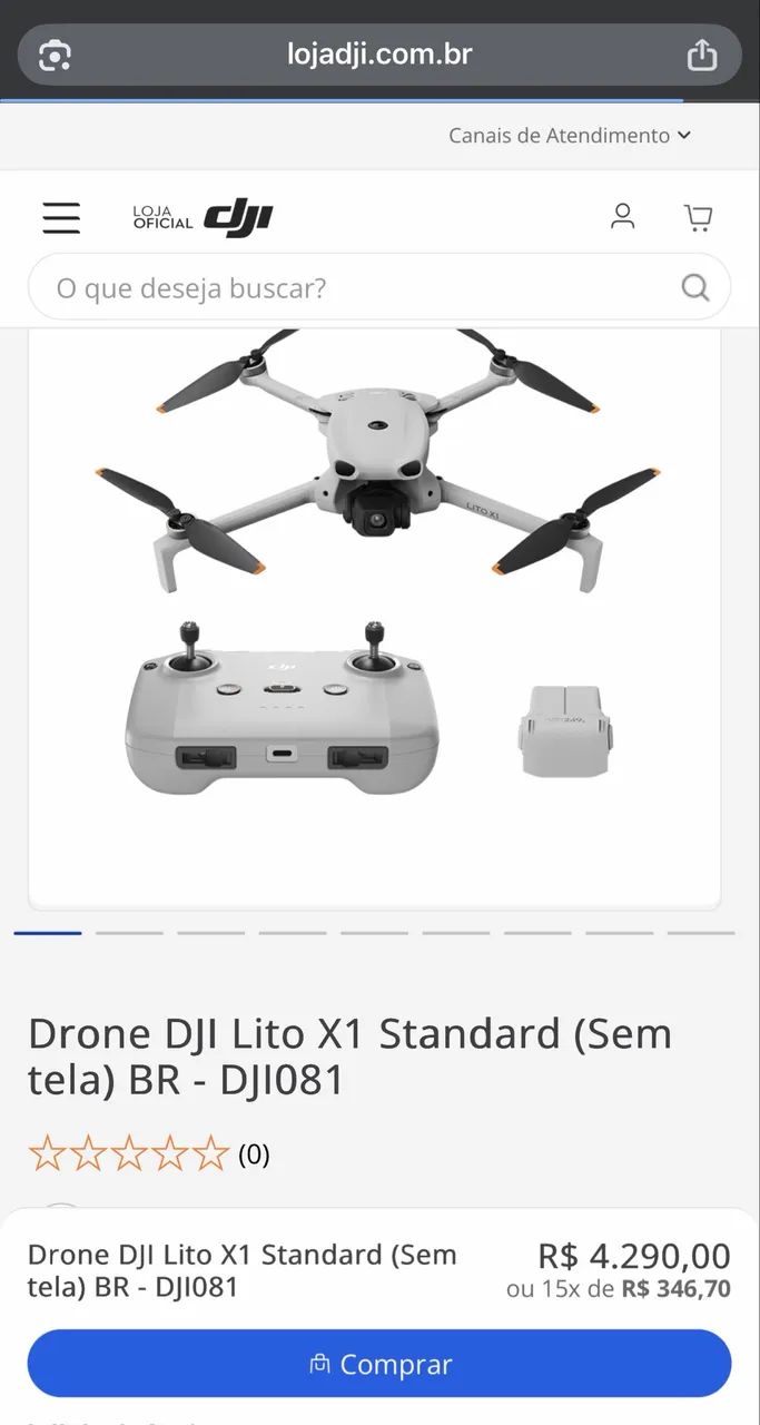 Drone DJI Lito 1 - Foto 5