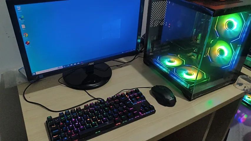 Pc Gamer com 16gb de entrada