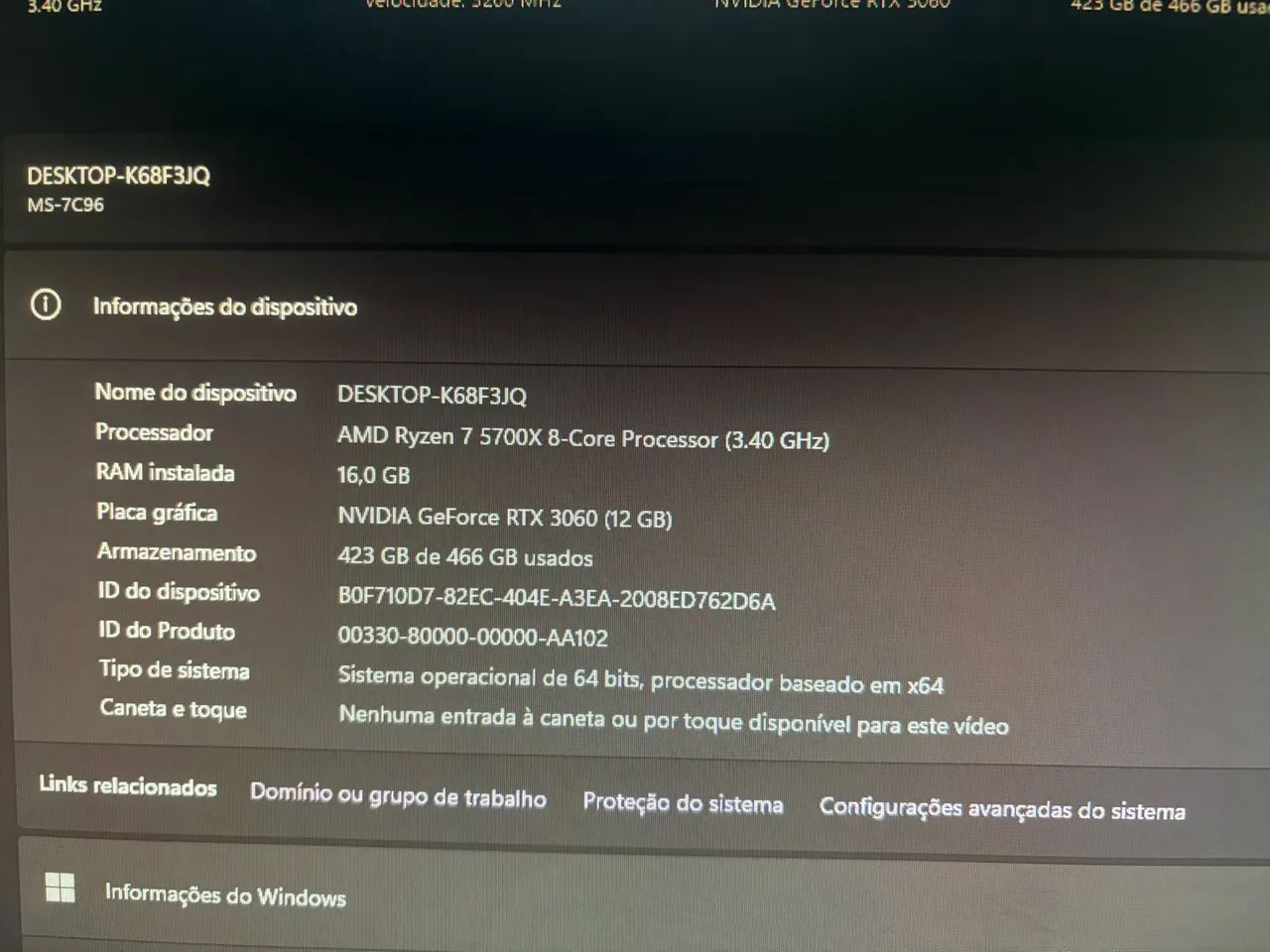 Pc Gamer razer 7  - Foto 2
