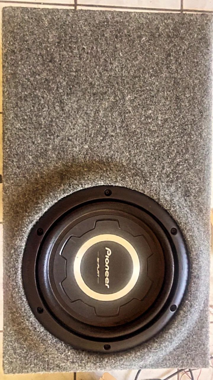 Subwoofer Pioneer slim 10 polegadas  - Foto 3
