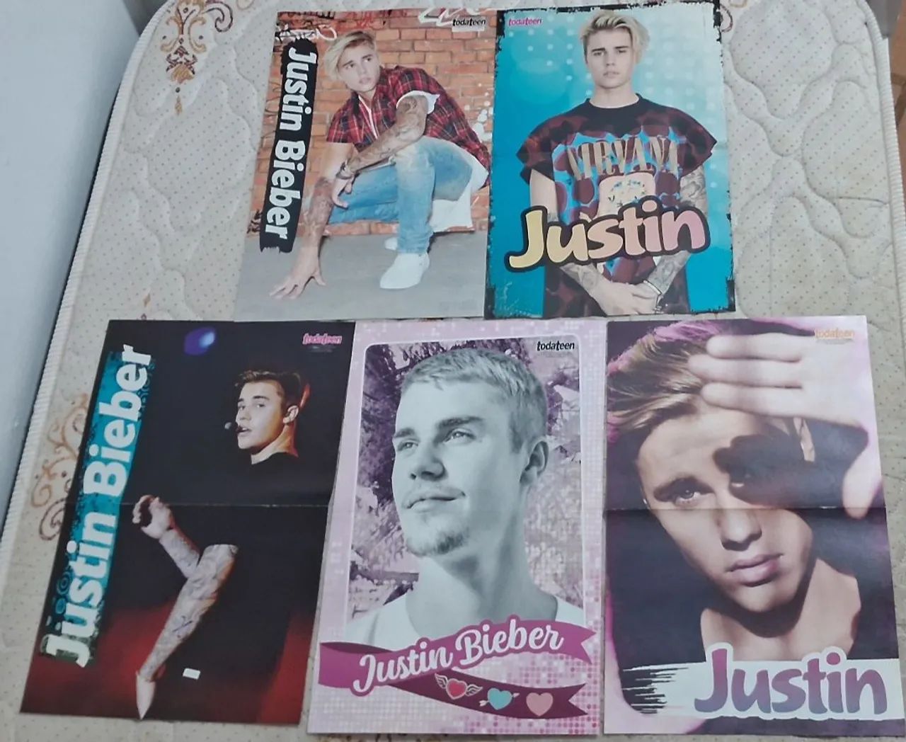 Justin Bieber revistas e pôsters - Foto 3