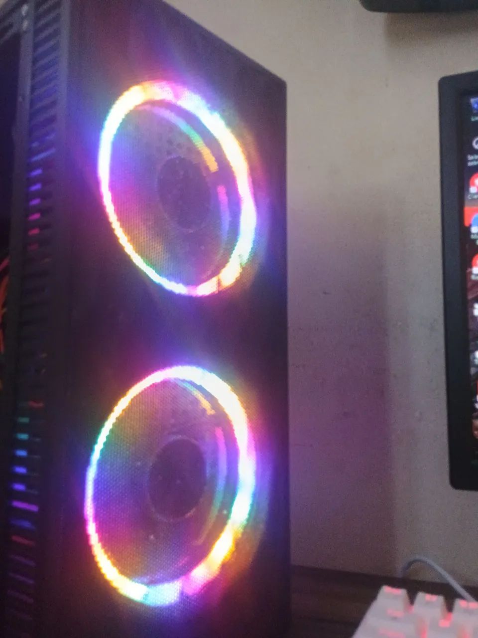 GABINETE GAMER! COM FANS RGB!