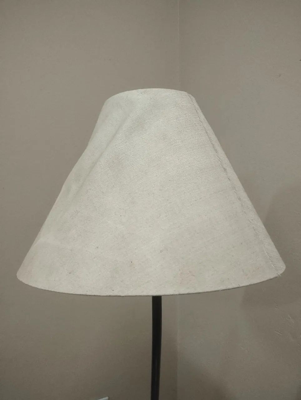 Abajur com mesa de vidro vintage  - Foto 2