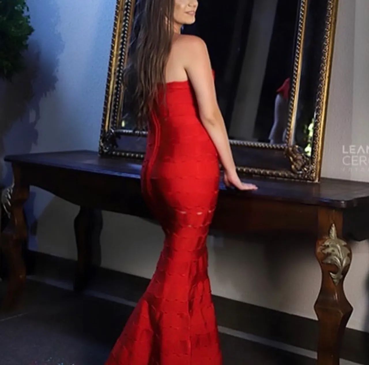 Vestido Longo Vermelho 