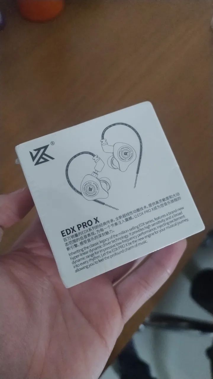 Kz edx pro Com microfone 