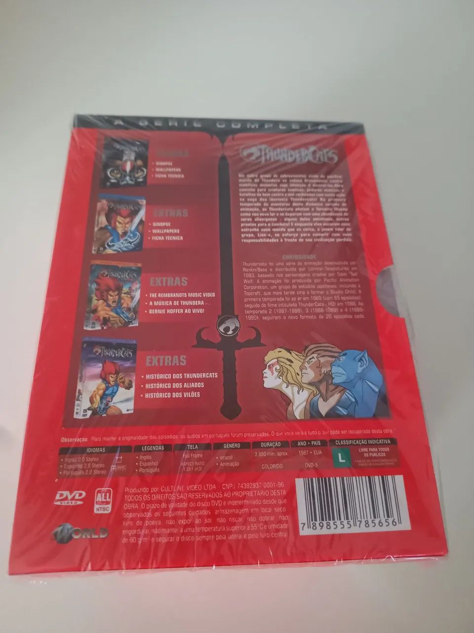 Box Dvd Thundercats - a Série Completa - 20 discos . 130 episódios + Caneca - Foto 4