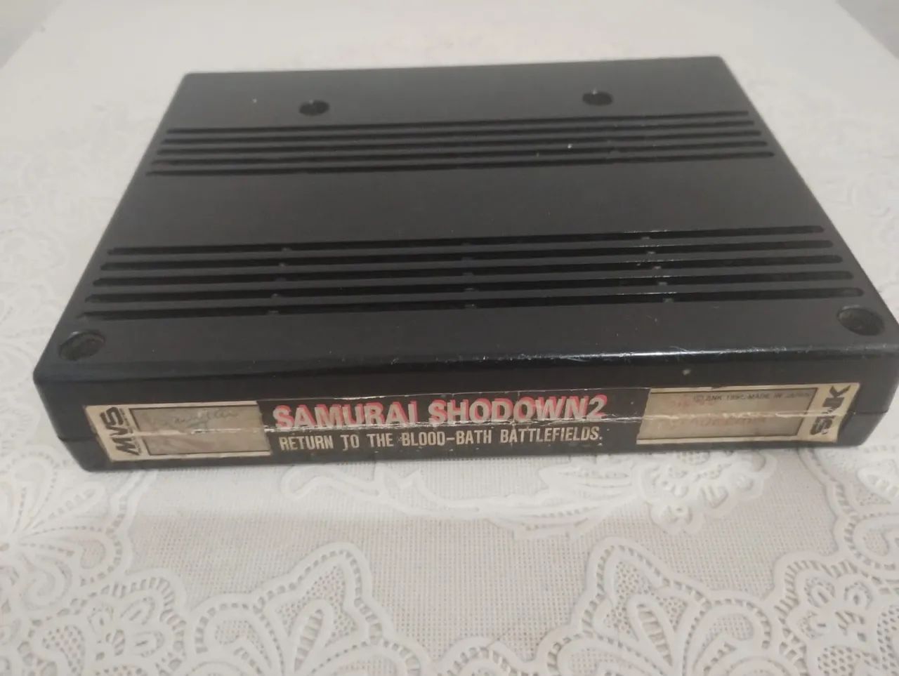 CARTUCHO MVS NEO GEO ORIGINAL SAMURAI SHODOWN 2 - Jogos de Vídeo