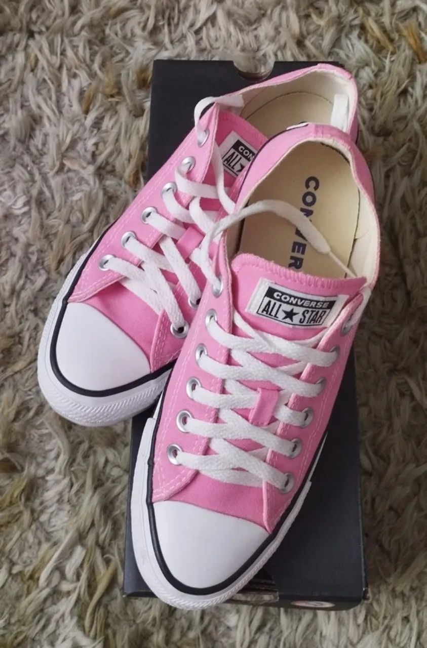 All Star Converse Rosa Claro nº 36 - Foto 2