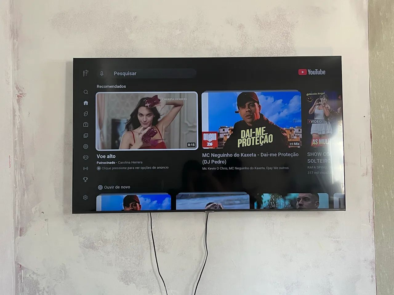 Smart TV Samsung 55" 4K - Imagem e Funcionamento Impecáveis