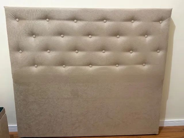 Cama baú com cabeceira, cama King - Foto 3