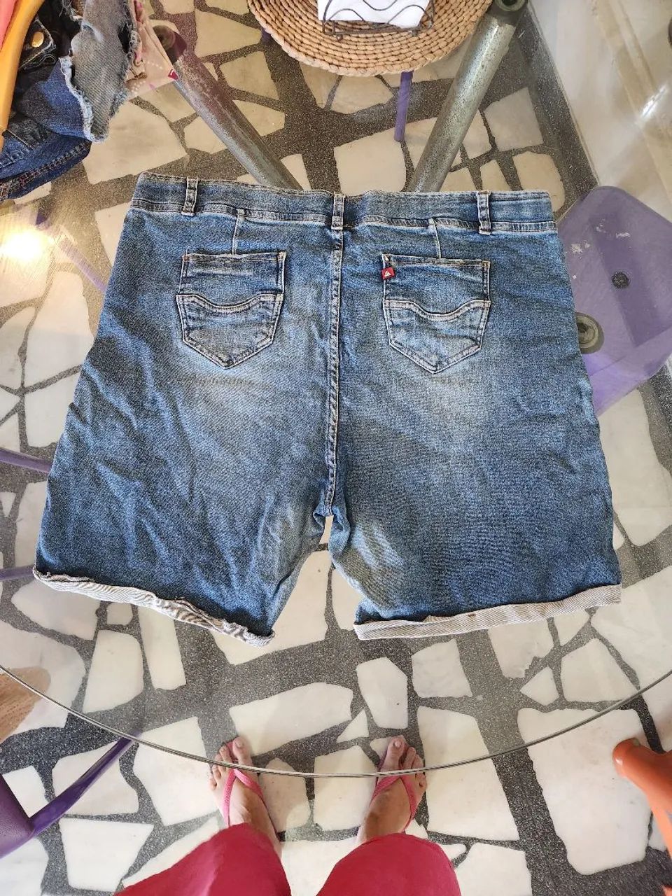 Bermuda Jeans Plus Size - Foto 2