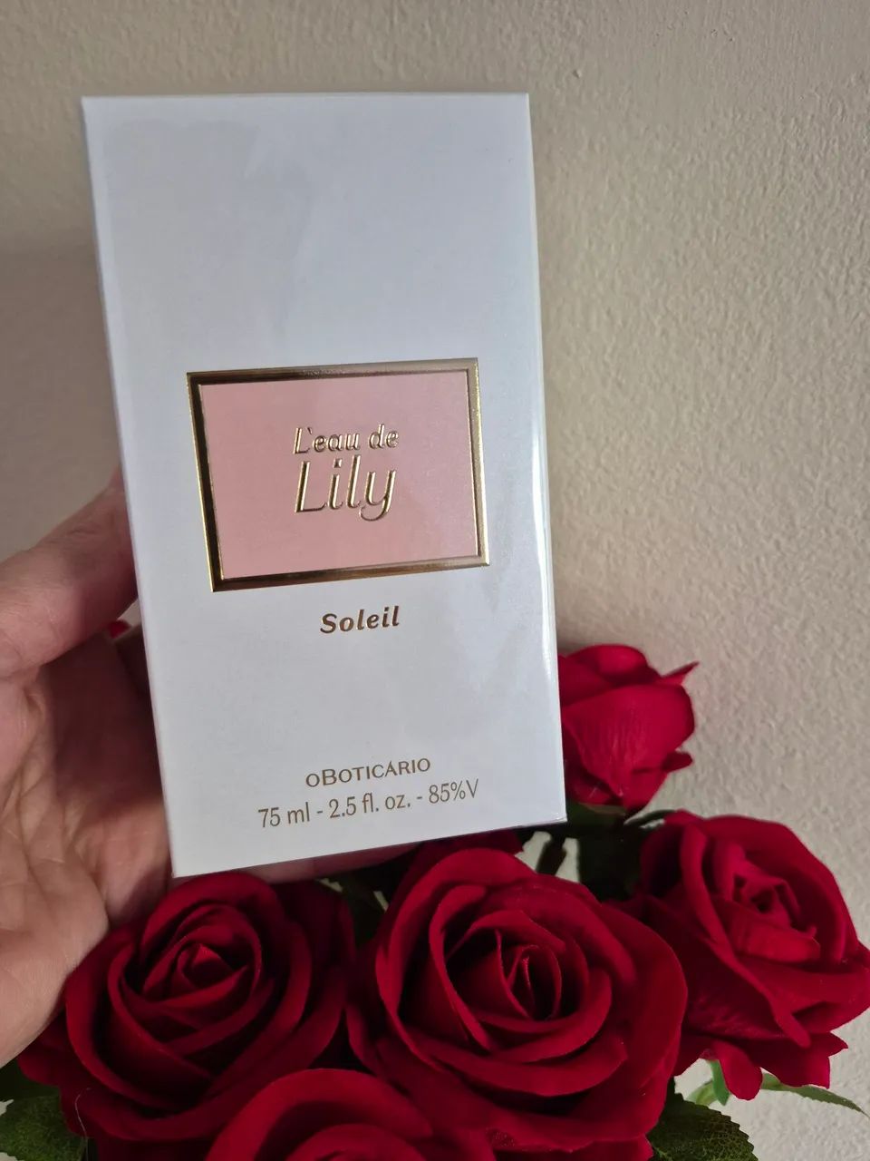 L'eau de Lily Soleil O BOTICÁRIO lacrado
