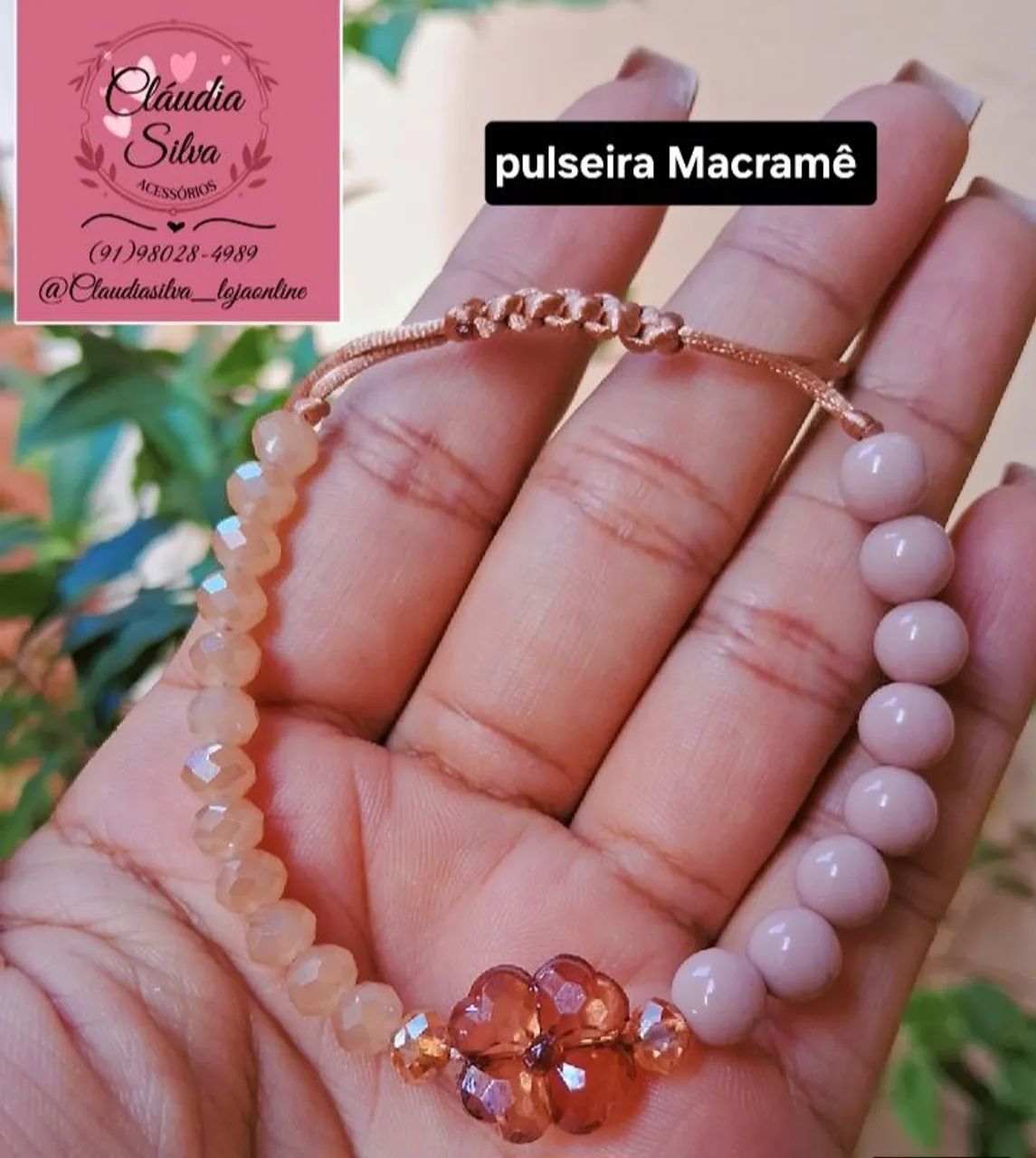 Pulseira Macramê para revenda R$:3,50(cada)