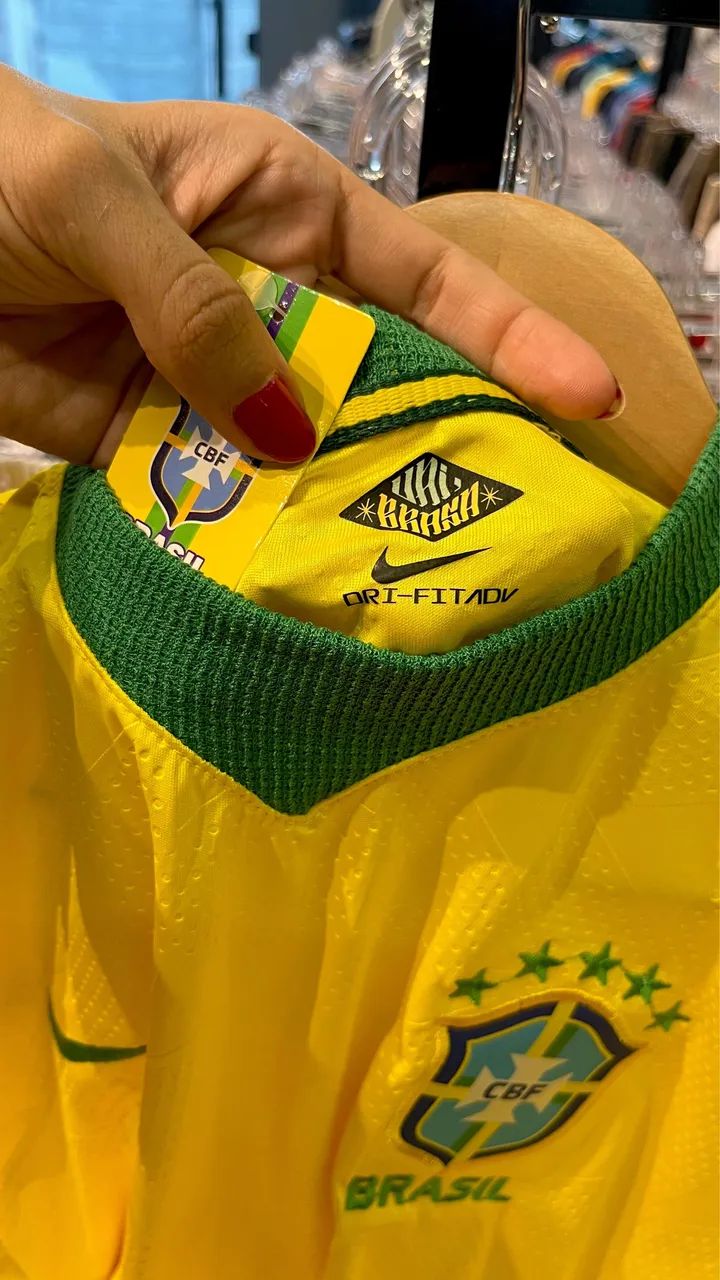 Camisa da seleção 3D bordada  - Foto 2