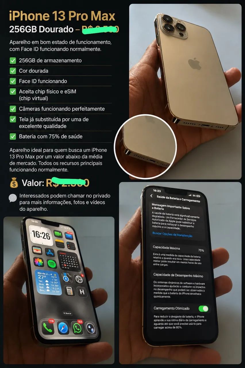 Vendo iphone 13 pro max 