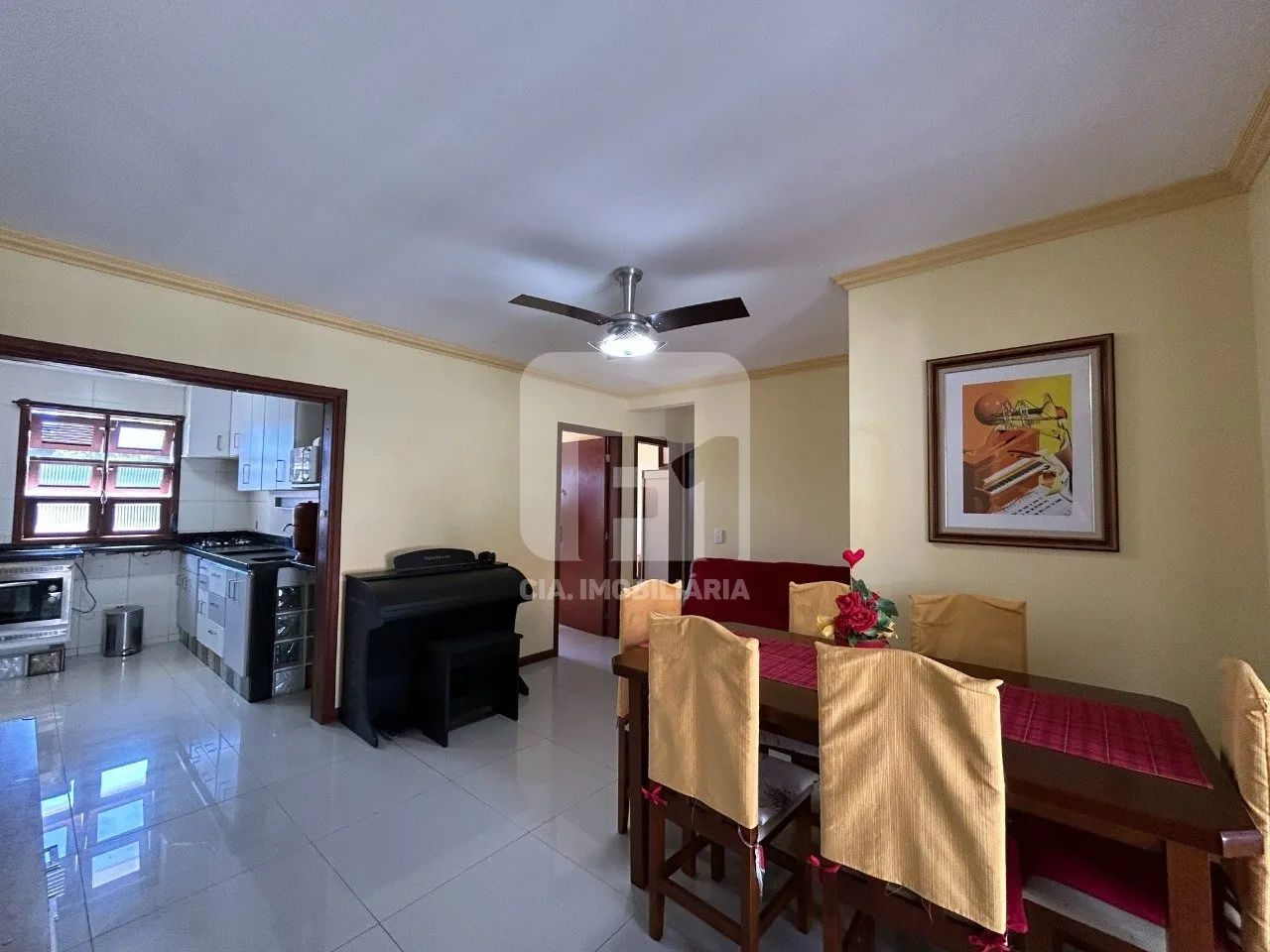 Apartamento 3 quartos semi mobiliado Canasvieiras - Foto 3