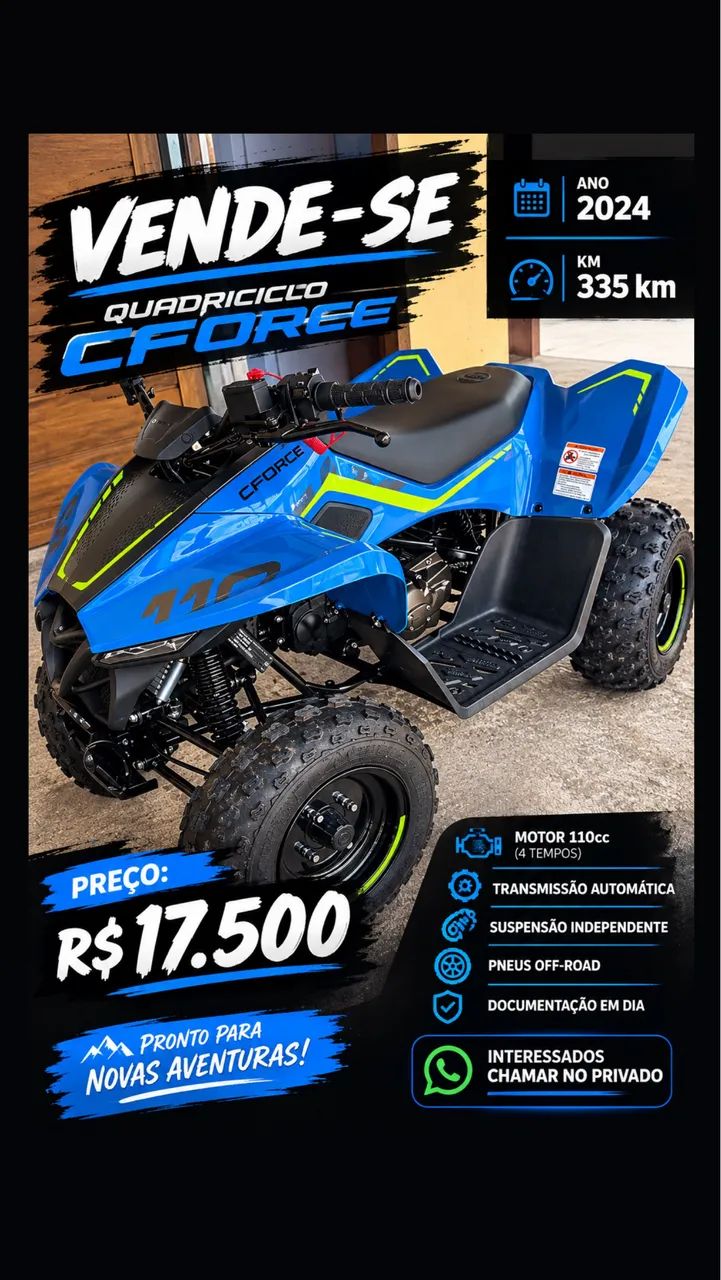 Vendo quadriciclos 2024