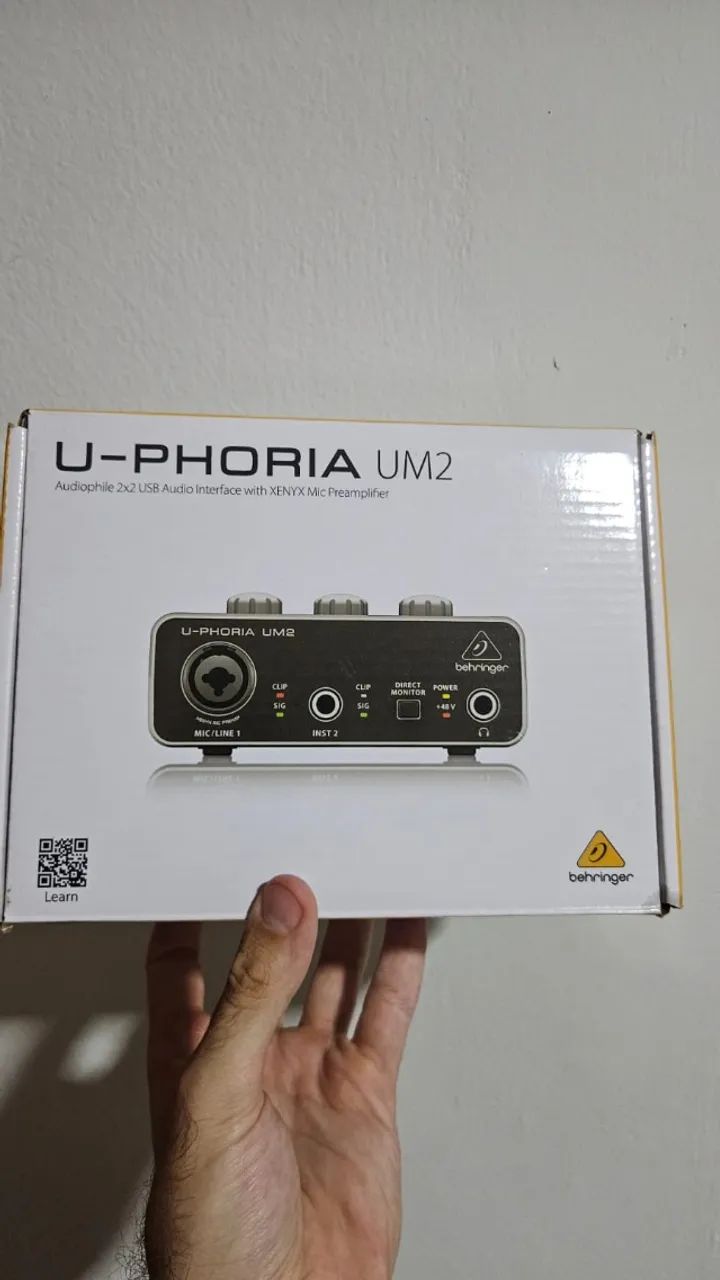 Interface de Audio Behringer U-PHORIA UM2 - Foto 3