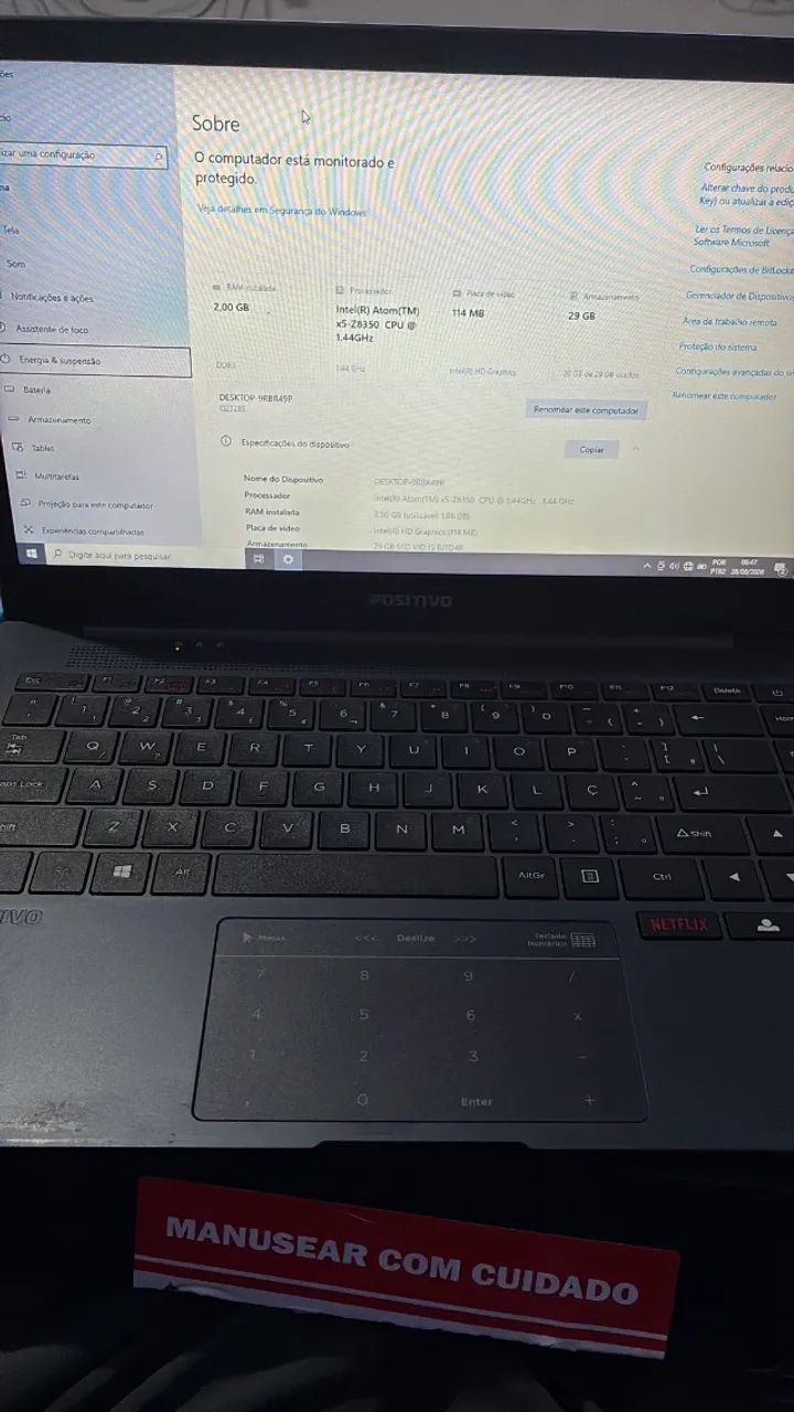 Notebook positivo  - Foto 3
