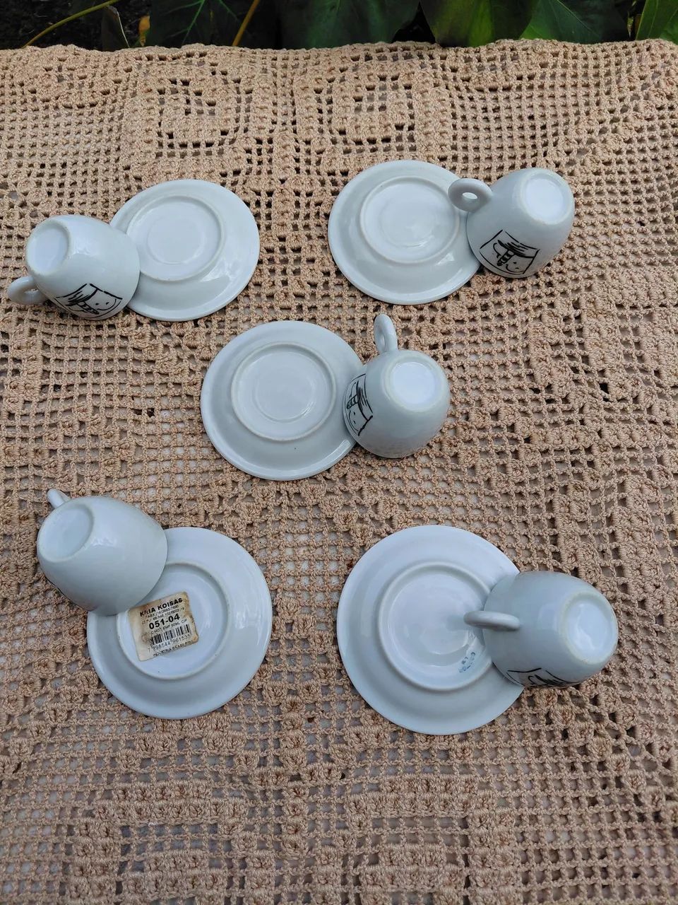Xícaras de cafe em porcelana  - Foto 3