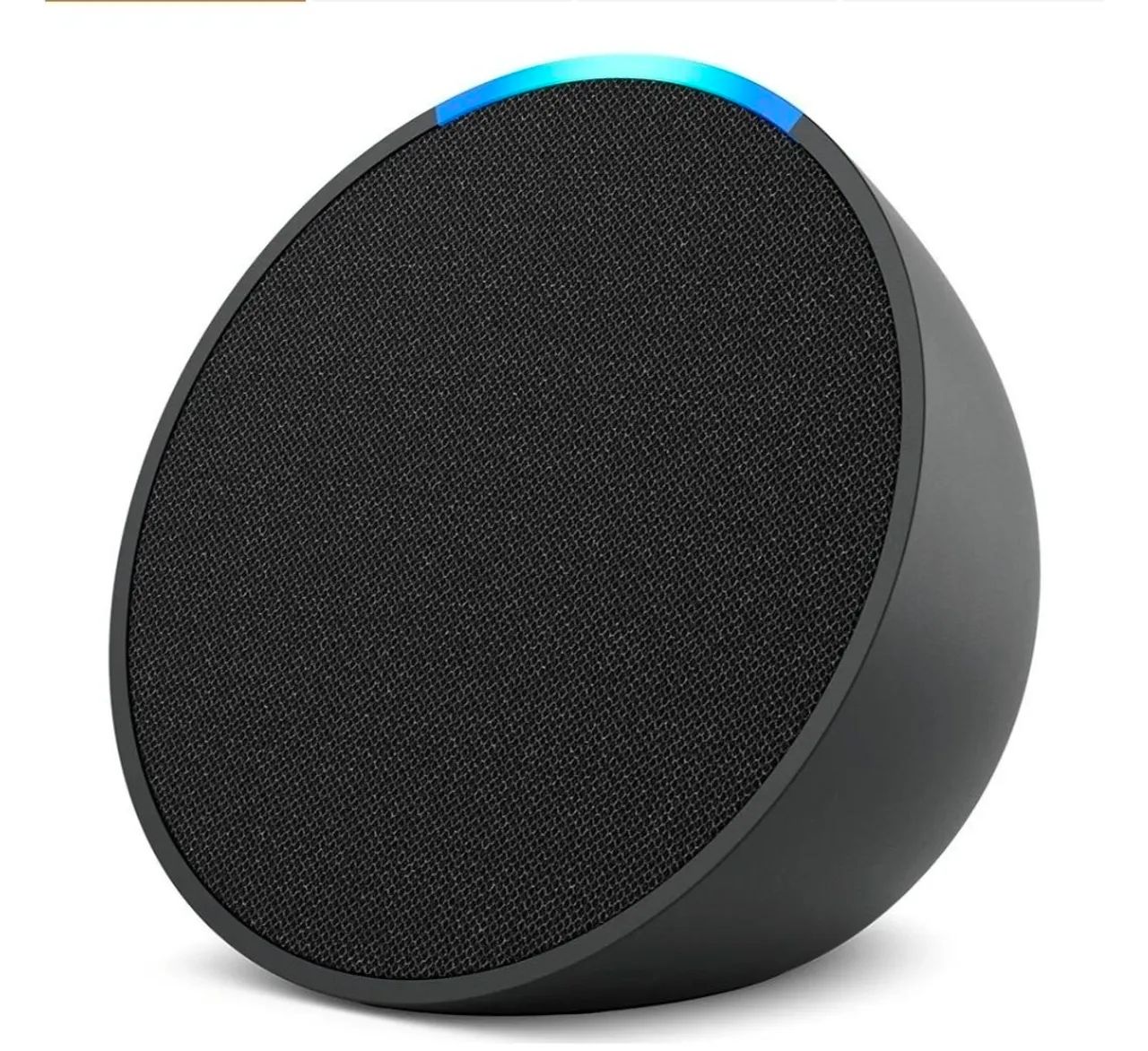 Echo Pop Amazon, com Alexa, Smart Speaker, Som Envolvente, Preto - Novo