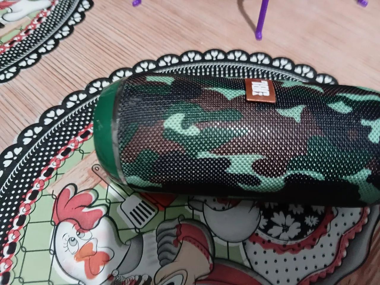 ? Caixa de Som Bluetooth JBL Camuflada - Funcionando Perfeitamente - Foto 3