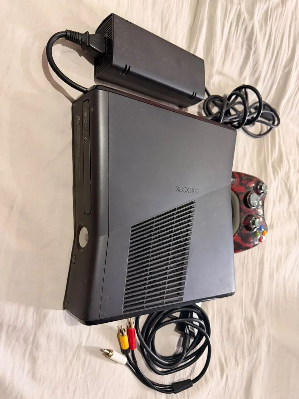 Xbox 360 Slim Original - Travado - Foto 4