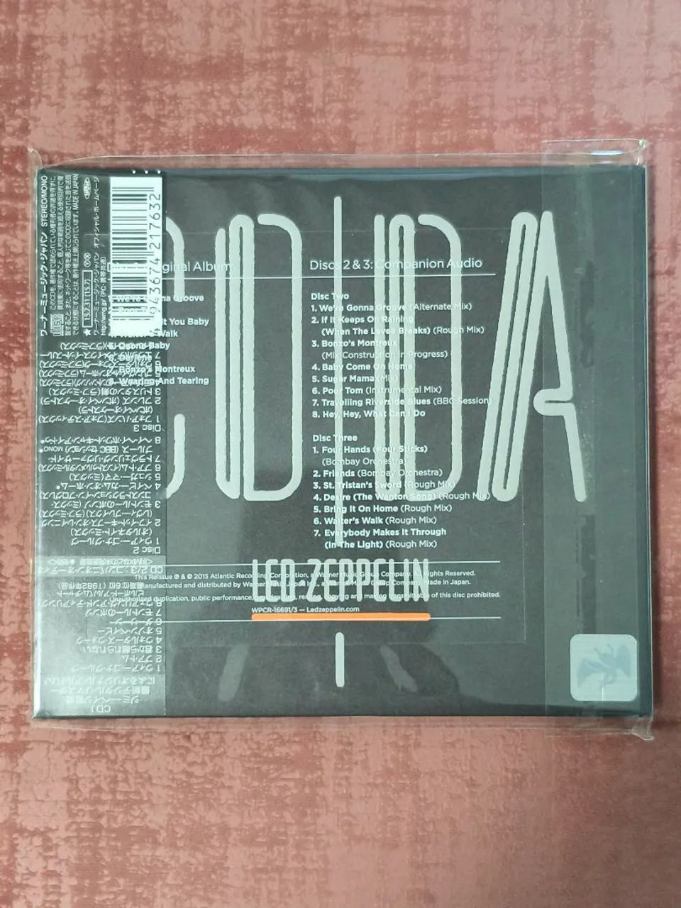 Led Zeppelin CODA (3 CD) OBI JAPÃO - CDs, DVDs etc - Itália, São