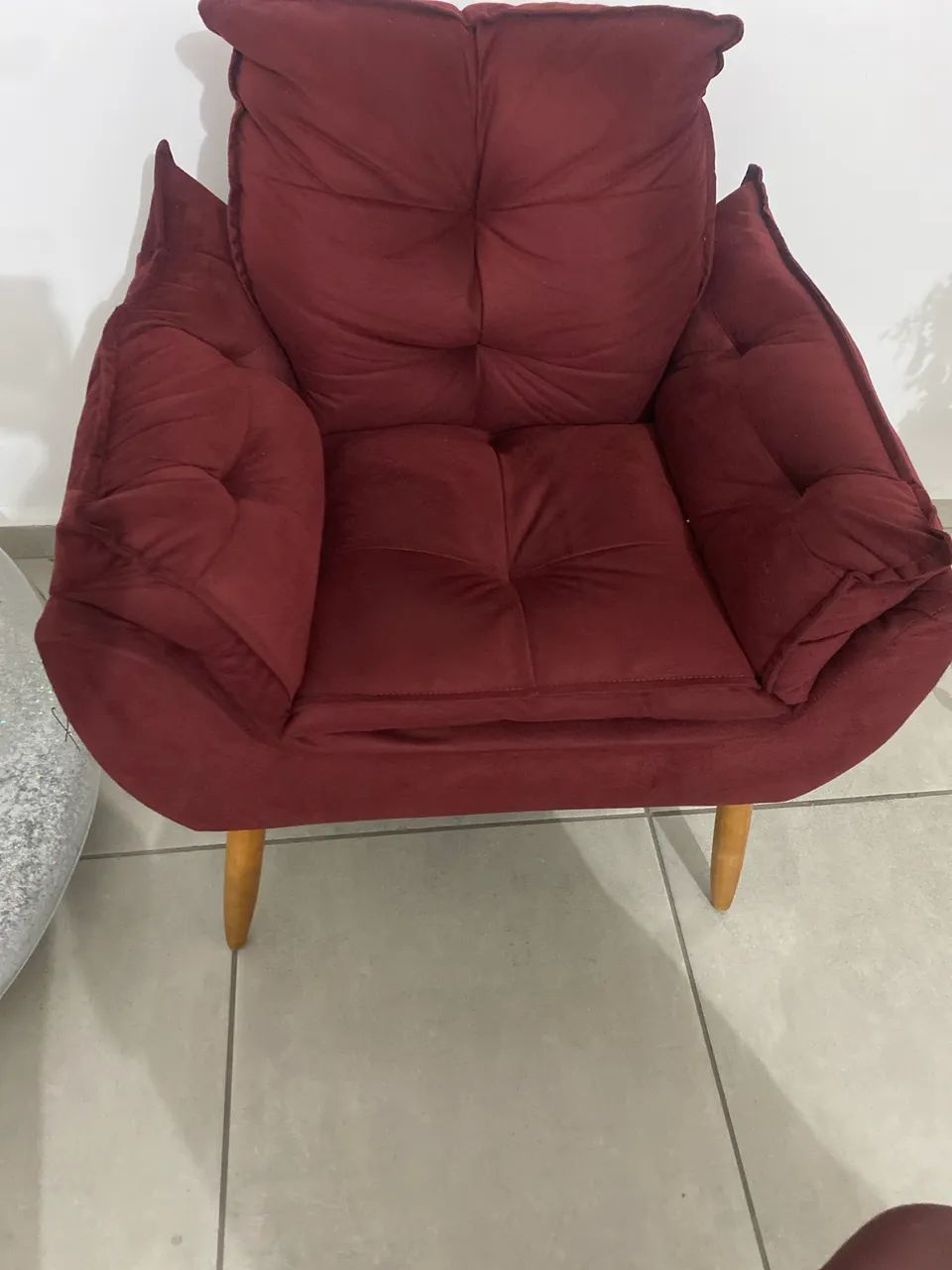 Poltrona Classic marsala 