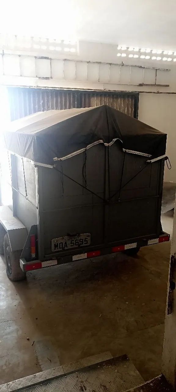 Reboque carretinha 2 eixo - Foto 3