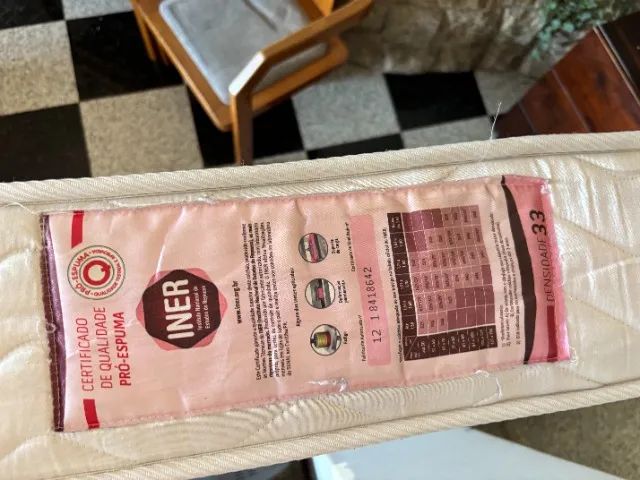 Cama de Casal com Base + Colchão no Estado - Foto 3