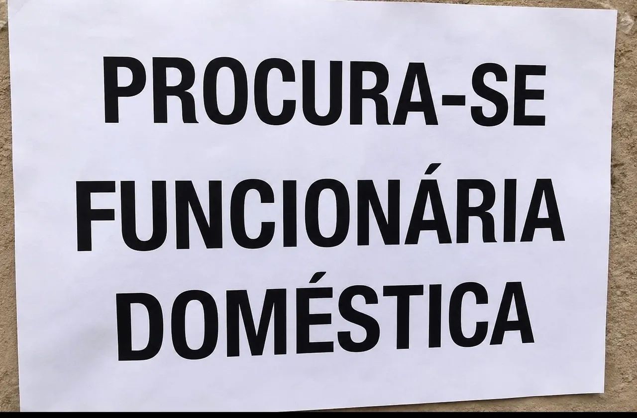 Vaga para Empregada Doméstica 