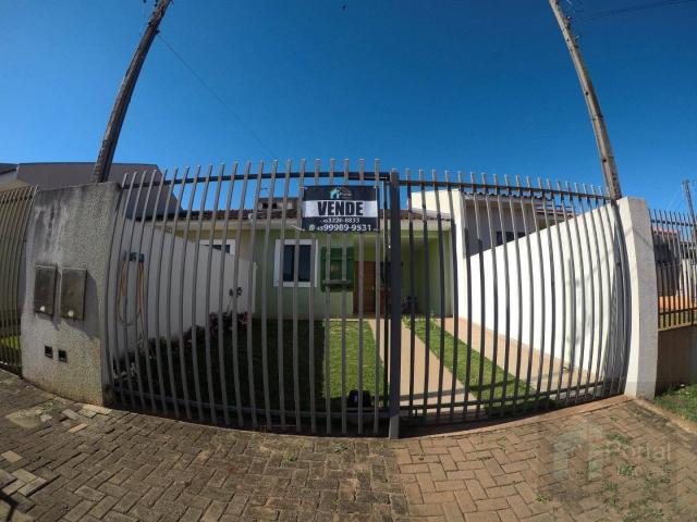 Casa com 2 dormitórios à venda, 60 m² por r$ 250.000 - novo milênio - cascavel/pr