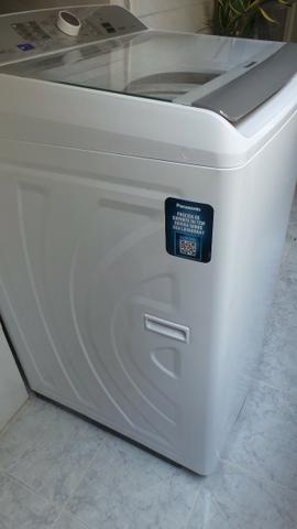 Máquina de lavar panasonic 16kg active foam modelo f16085 pouco uso - Foto 3