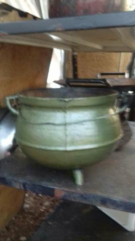 Panela de ferro, fundido, 31 litros