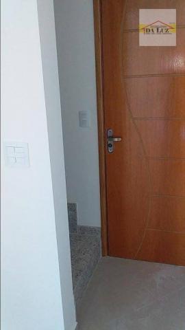 Apartamento com 3 dormitórios à venda, 90 m² por r$ 420.000 - parque das nações - santo an - Foto 13