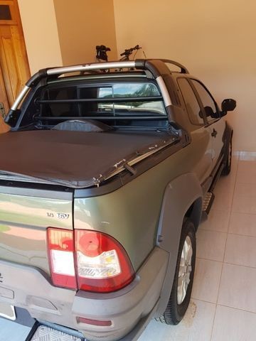 '' Oportunidade, Strada Adventure Cabine Dupla 1.8 Automática Flex 2013/2013, completa. '' - Foto 6