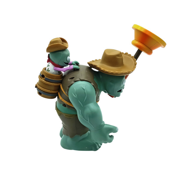 Plants Vs Zombies Brinquedo Boneco Gargantuar Fazendeiro - Foto 3