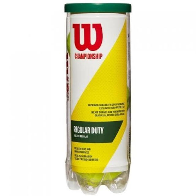 6 tubos de bola tênis Wilson Championship Regular Duty Saibro - Foto 2