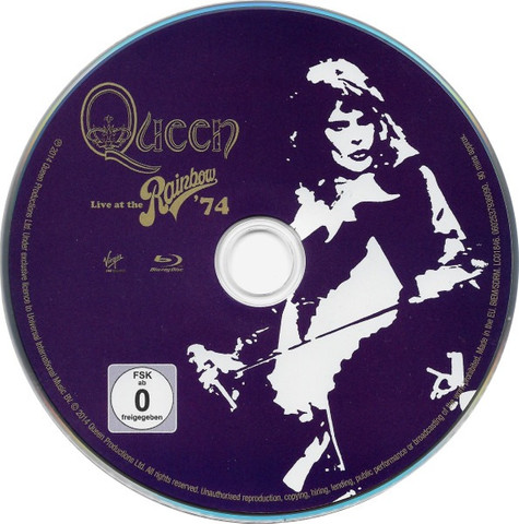 Blu ray Queen - Live At The Rainbow '74 (Autorado) - Foto 2