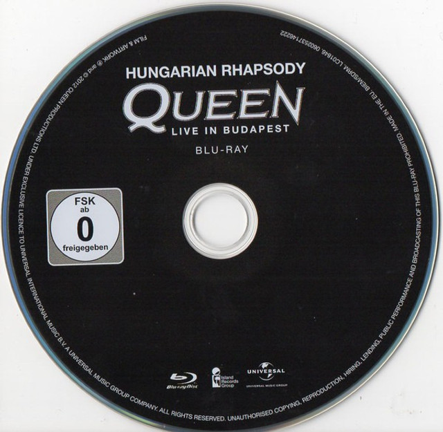 Blu ray Queen- Hungarian Rhapsody (Autorado) - Foto 2