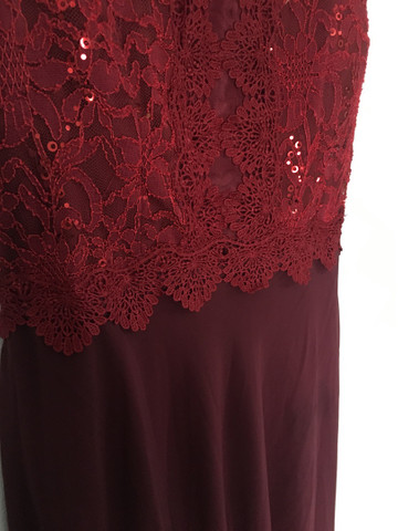 olx vestido de madrinha marsala