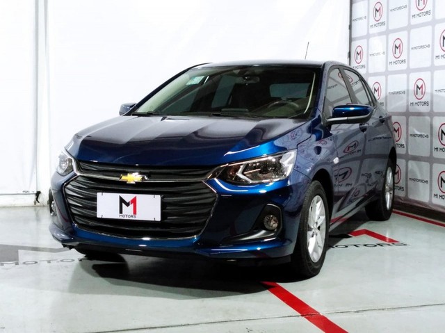 CHEVROLET ONIX HATCH LTZ 1.0 TURBO FLEX AUTOMÁTICO 2021 AZUL