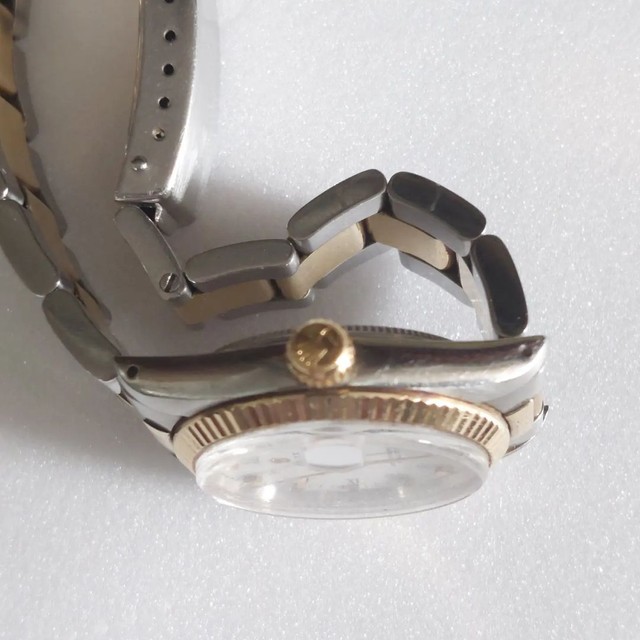 Relógio marca rolex modelo Júnior 31.mm  aço e ouro  - Foto 2