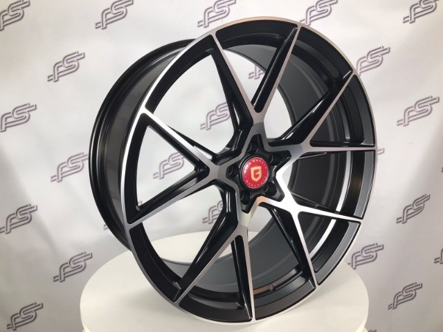 Rodas Gisa Flow Form Glória 5x112 - 22x8,5 e 22x10 aro 22 duas talas
