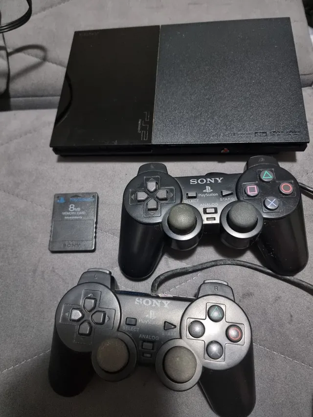 PS2 Slim Desbloqueada com OPL no Memory Card de 8mb Matosinhos E Leça Da  Palmeira • OLX Portugal